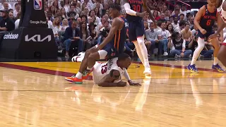 Immanuel Quickley injury vs. the Miami Heat in game 3 - 5/6/23