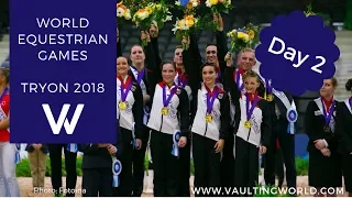 FEI World Equestrian Games Tryon 2018 | Vaulting | Day 2