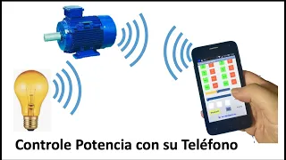 ✅ Dimmer inalámbrico digital desde app en el teléfono, explicación del circuito electrónico