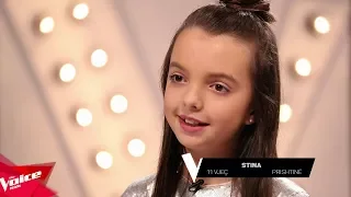 Stina - Introduction video | The Blind Auditions | The Voice Kids Albania 2018