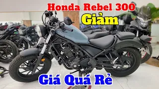 Honda Rebel 300 Cũ Giảm Giá Quá Rẻ Mẫu Moto Cruiser Cổ Điển Giá Tốt Nhất