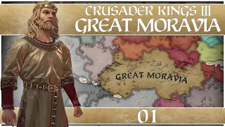 Crusader Kings 3 as Great Moravia - Episode 1 ...Svatopluk the Usurper...