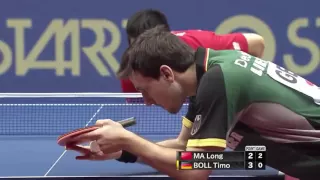 Ma Long vs Timo Boll Table Tennis Men
