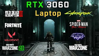 RTX 3060 Laptop - Gaming test in 1080p, and 1440p