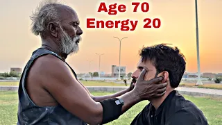 ASMR || ONE OF THE BABA KALLU ‘s BEST MASSAGE ||OLD MAN WORKS LIKE A YOUNG MAN || FULL BODY THERAPY