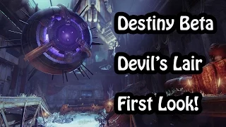 Destiny Beta Devil's Lair Strike Mission Warlock [Blind] (PS4 XB1 1080p HD video)