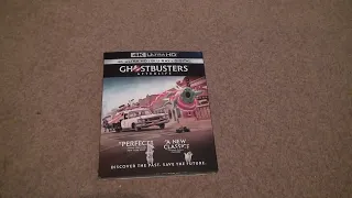 Ghostbusters Afterlife 4K Blu Ray Unboxing