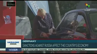 Sanctions against Russia affect the German economy