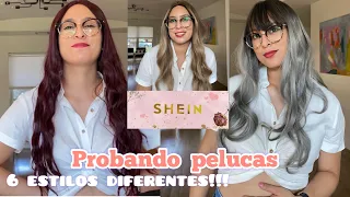 Probando pelucas de Shein 💁🏻‍♀️