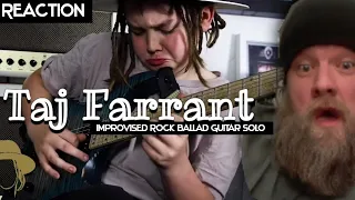 Taj Farrant - "Sad Ballad Jam" 1st Time listen (REACTION)