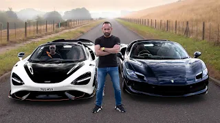 McLaren 765LT Spider vs Ferrari 296 GTS