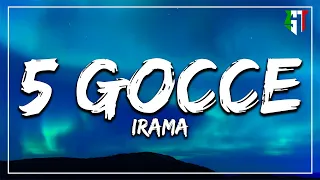 Irama – 5 Gocce (feat. Rkomi) ( Testo/Lyrics ) - Nuova Playlist 2022