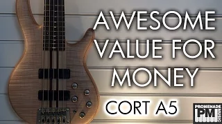 I WANT ONE! Awesome value for money 5-string bass... - Cort A5 demo