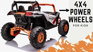 11 Best 4x4 Power Wheels for Kids | 4WD With Rubber Tires