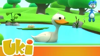 Uki - Adventures with Duck 🦆 (15+ Minutes!) | Videos for Kids