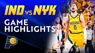 Indiana Pacers Highlights vs. New York Knicks (Game 3) | May 10, 2024