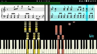 "Wind of Change" by Scorpions [PIANO Midi Sheet Music Tutorial]