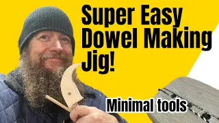 Dowel making with JIGSAW blades!