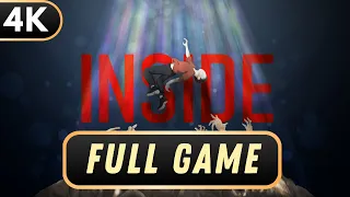 INSIDE - 100% Full Game Walkthrough - All SECRETS (Collectibles) & Achievements/Trophies - 4K 60FPS