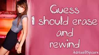 Ashley Tisdale - Erase And Rewind Lyrics