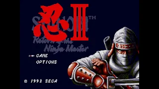 Shinobi III 3 Return of the Ninja Master Sega Genesis Full Playthrough No Death