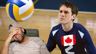 Best Volleyball Blocks Ever with Scott Sterling Reaction | MR Halal Reacts