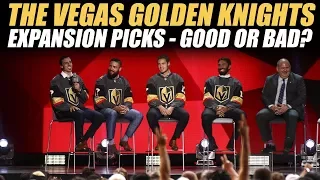 Reviewing Vegas Golden Knight Expansion Draft Picks - Right or Wrong?