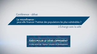 La microfinance : peut-elle financer l’habitat des populations les plus vulnérables ? 2/3