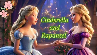 Cinderella and Rapunzel|Disney Princess Bedtime|Fairy Tales in English|Bedtime Stories for Toddlers
