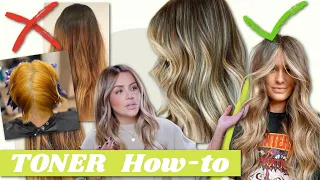 How to Tone for the Hair Color You Want! - With Any Brand