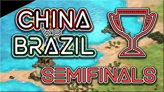 China vs Brazil | 2v2 World Cup Semifinals