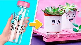 17 PLASTIC BOTTLES GENIUS HACKS | B-CRAFTY 5-MINUTES TRICKS