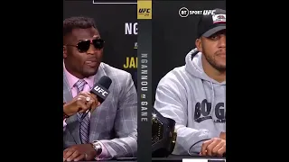 UFC 270 Press Conference, Francis Ngannou fired up🔥 to a reporter