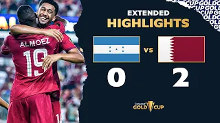 Extended Highlights: Honduras 0-2 Qatar - Gold Cup 2021