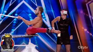 America's Got Talent 2022 Oleksandr Yenivatov Full Performance Auditions Week 3 S17E03