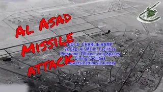 NEVER before seen Footage of Al Asad Base attack ; this is why you need JCPOA/Peace agreement