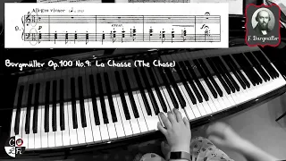 Burgmüller Op. 100 No. 9: La Chasse (The Chase) (F. Burgmüller)