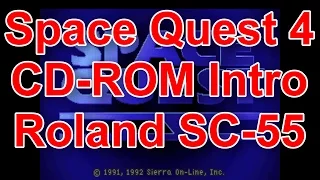 Space Quest 4 CD Roland SC-55