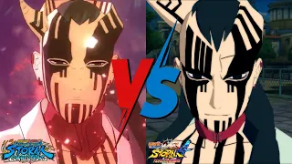 Jigen Otsutsuki Comparison - Naruto Storm Connections Vs Naruto Ultimate Ninja Storm 4 MOD