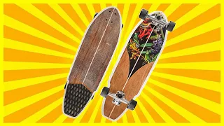 Oxelo Carve 540 Bird Longboard compilation cheap surf skate review test Decathlon’s Budget SurfSkate
