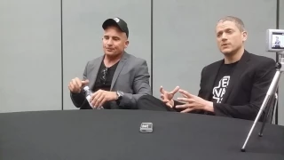 WonderCon 2017, Wentworth Miller & Dominic Purcell Talk About Prison Break