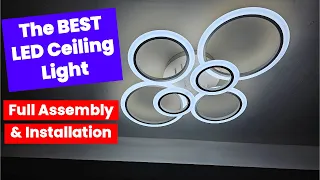 The Best LED Ceiling Light | Assembly and installation