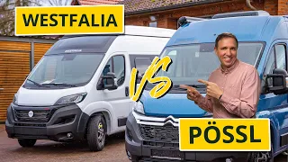 Vergleich Pössl Summit gegen Westfalia Columbus - wer ist besser? Der Beste 5,41 m Kastenwagen!