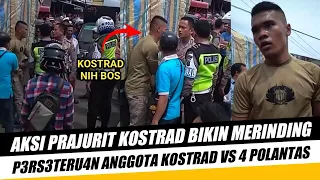 MAU HERAN TAPI INI KOSTRAD!! 4 POLANTAS KEWALAHAN MENGHADAPI PRAJURIT KOSTRAD