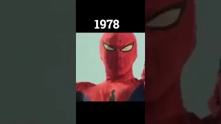 Evolution of SPIDER-MAN 1977-2021 #shorts #evolution #spiderman