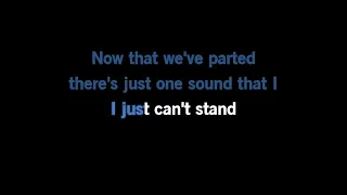 Adam Lambert - I Can't Stand The Rain [Karaoke Version]