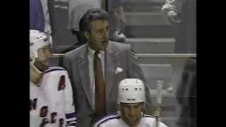 Philadelphia Flyers vs NY Rangers (4-12-1987) "Phil Esposito Tells Ron Hextall He Is A %#&$@&#@&!!!"