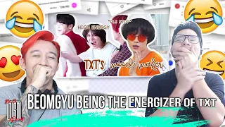 Beomgyu being the energizer of TXT | NSD REACTION
