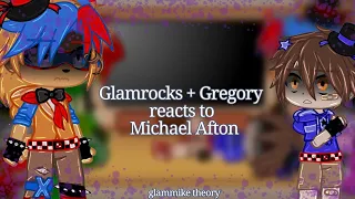 glamrocks react to Michael Afton || FNAF || GC