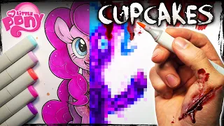 [GORE] CUPCAKES MLP Creepypasta Speedpaint (Story + Drawing)